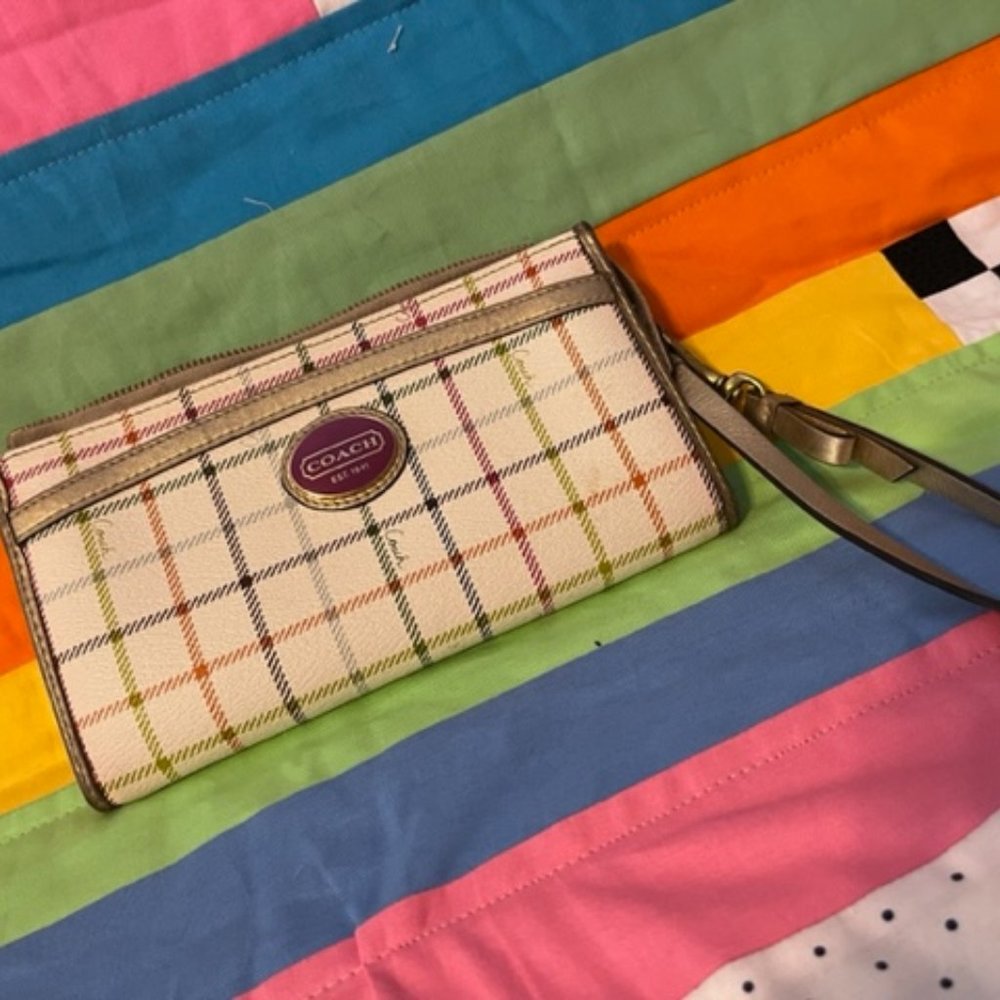 COACH wristlet